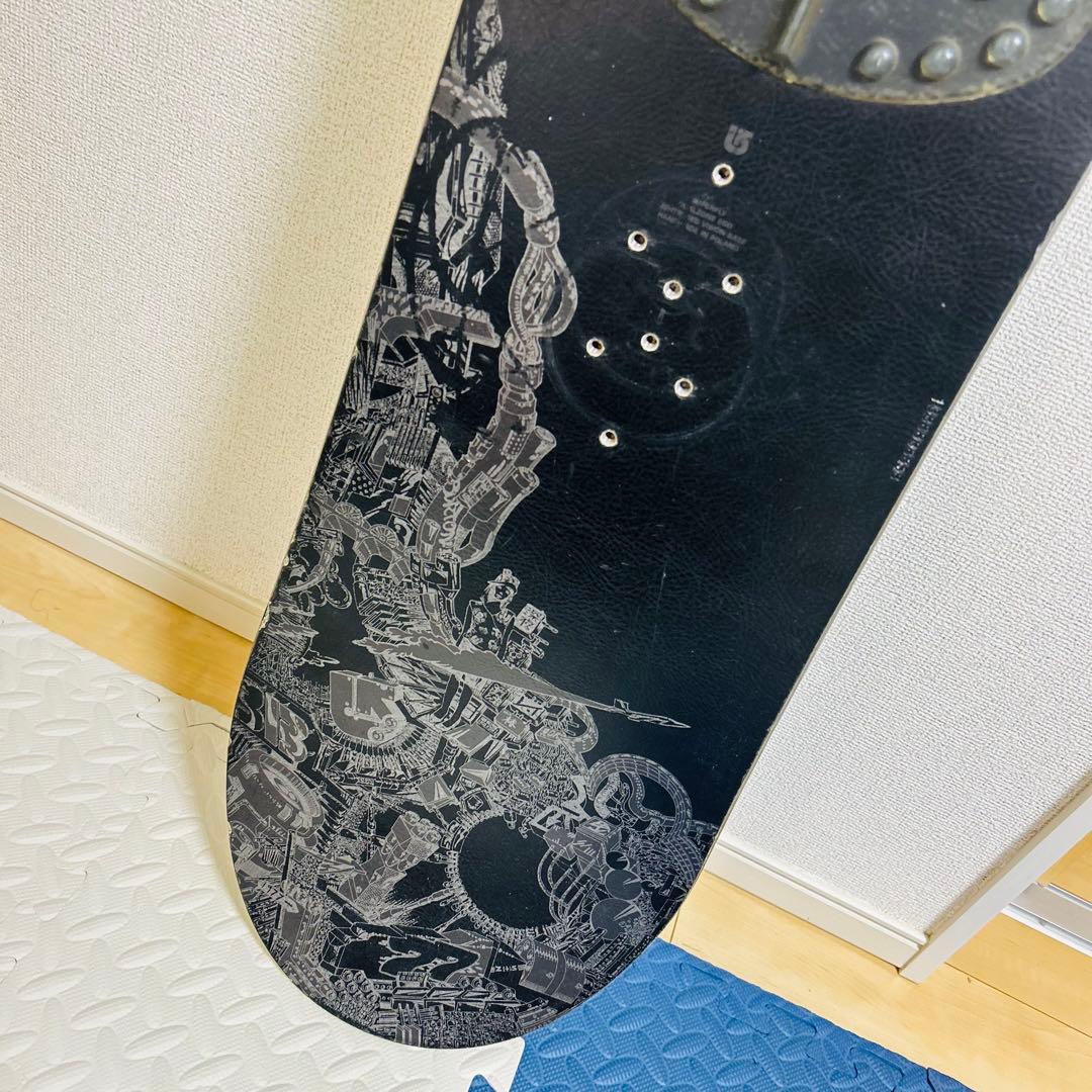 【送料無料】BURTON ELITE 155cm スノーボード 板 グラトリ