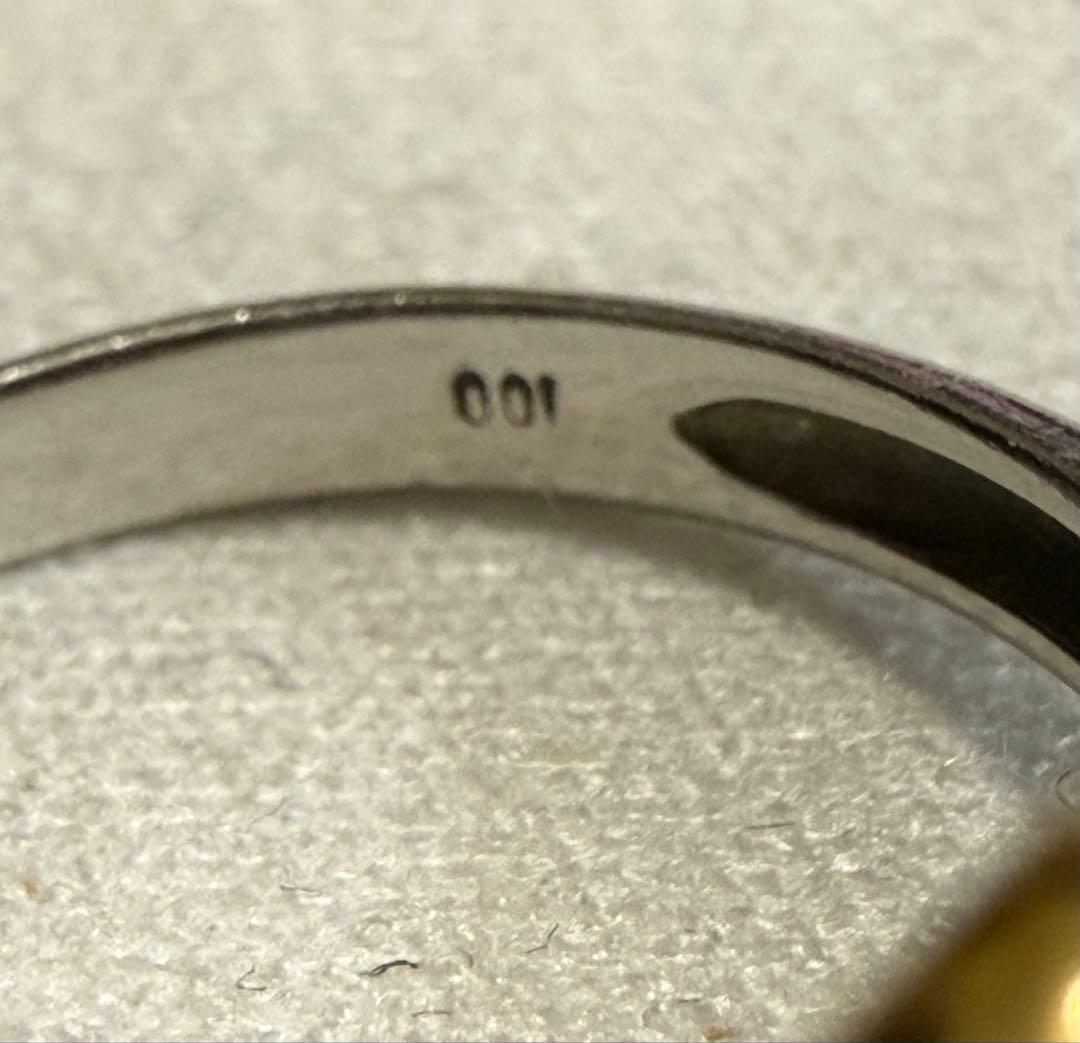 ★K18 /PTダイヤ・サファイアオープンハートリング★