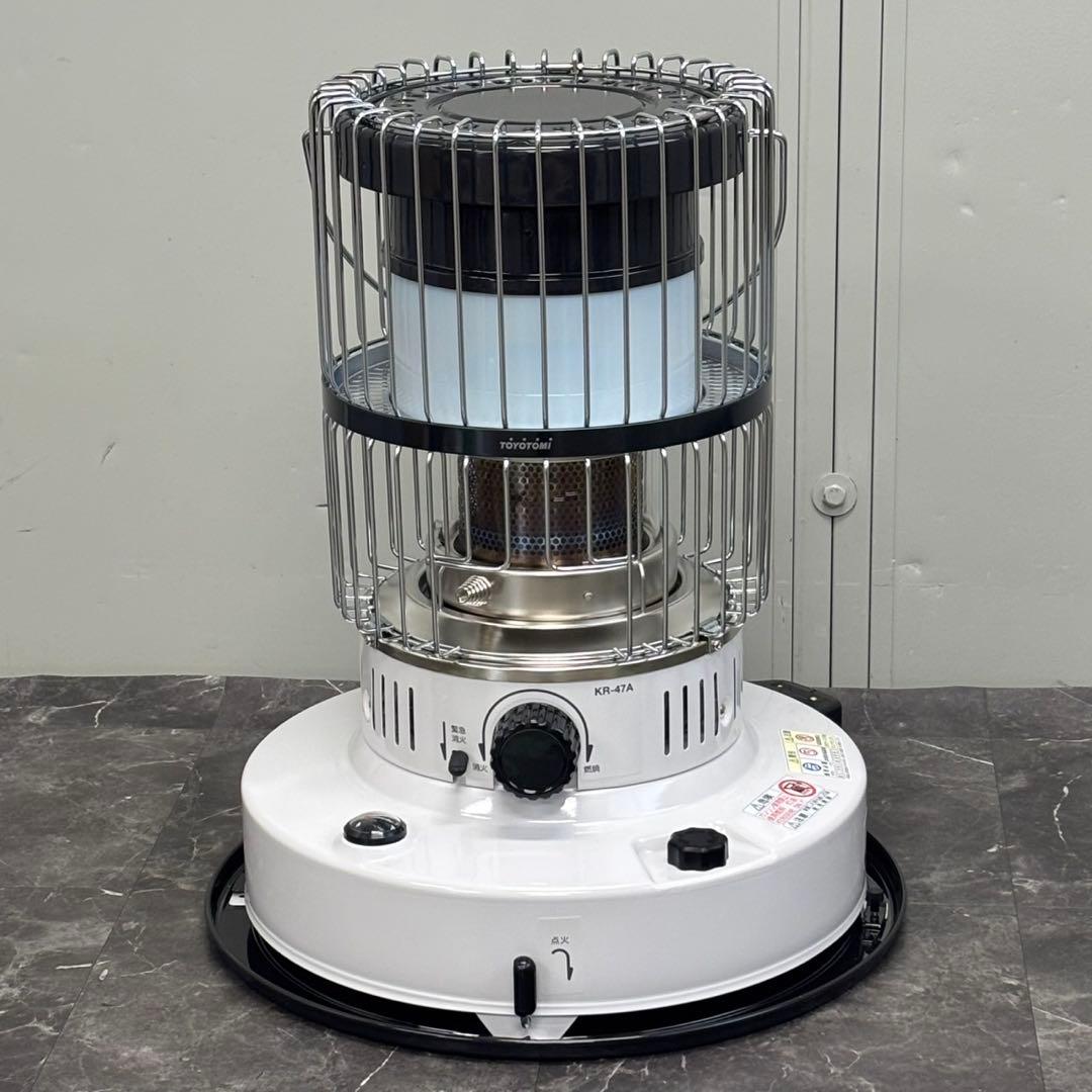 ＊送料込！美品◎2025年トヨトミ 自然通気形開放式石油ストーブ KR-47A