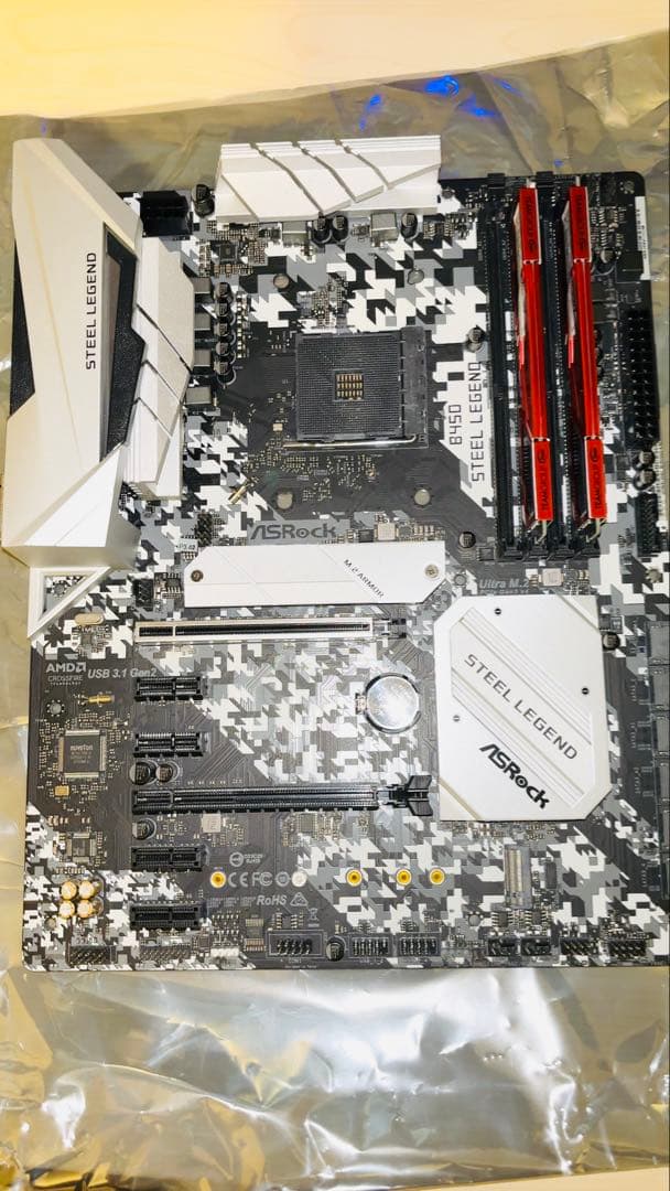 B450 Steel Legend&メモリ64GB