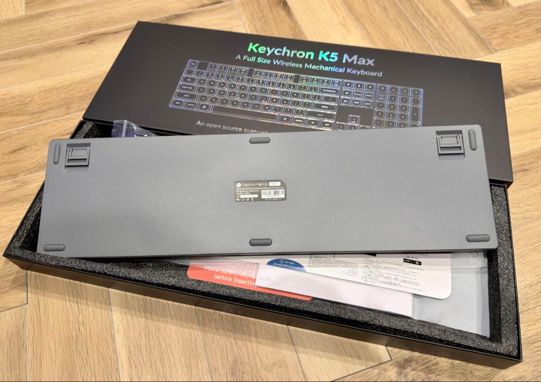 週末限定 値下【 Keychron K5 Max 】ワイヤレス キーボード 美品