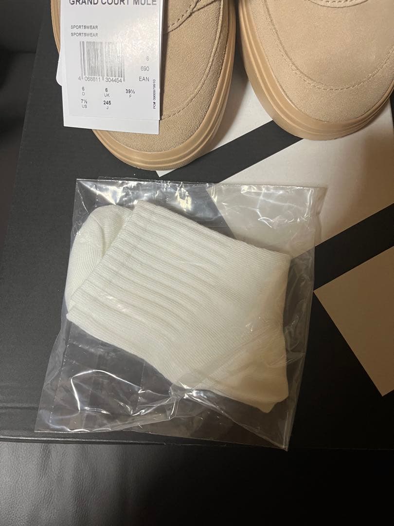 韓国　アディダス★24.5㎝★ボア付き★サンダル　warm sand おまけ