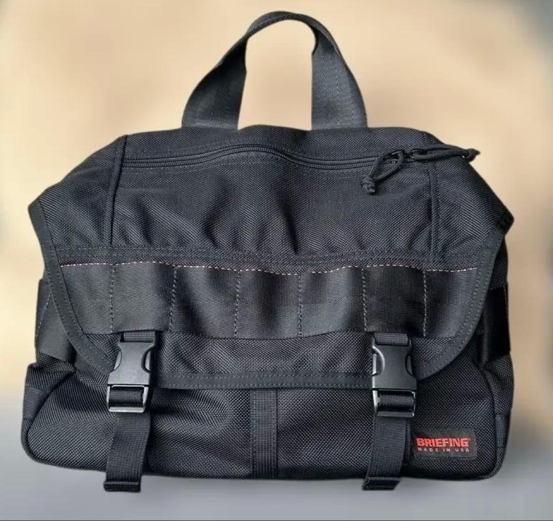 BRIEFING LANCE3 メッセンジャーバッグ ショルダー USA製 黒