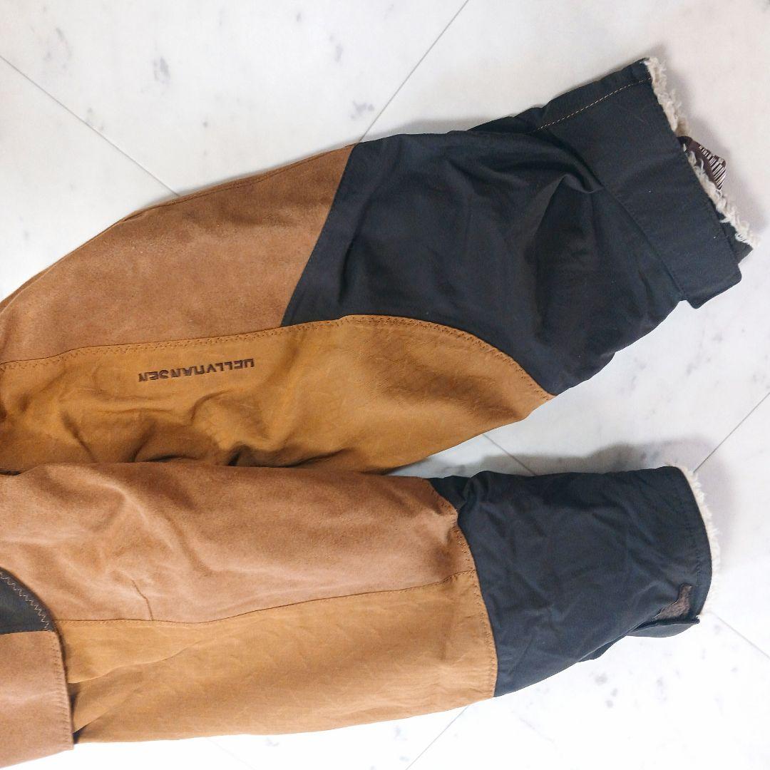 【希少】ヘリーハンセン スキースノボーウェアー 上下　ボア　スウェード