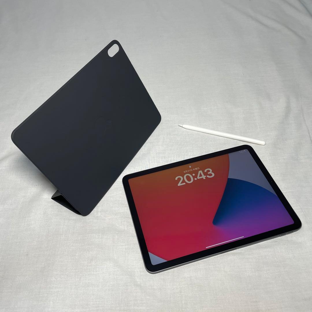 【最終値下げ】iPad Air4 Apple Pencil2, 純正ケースセット