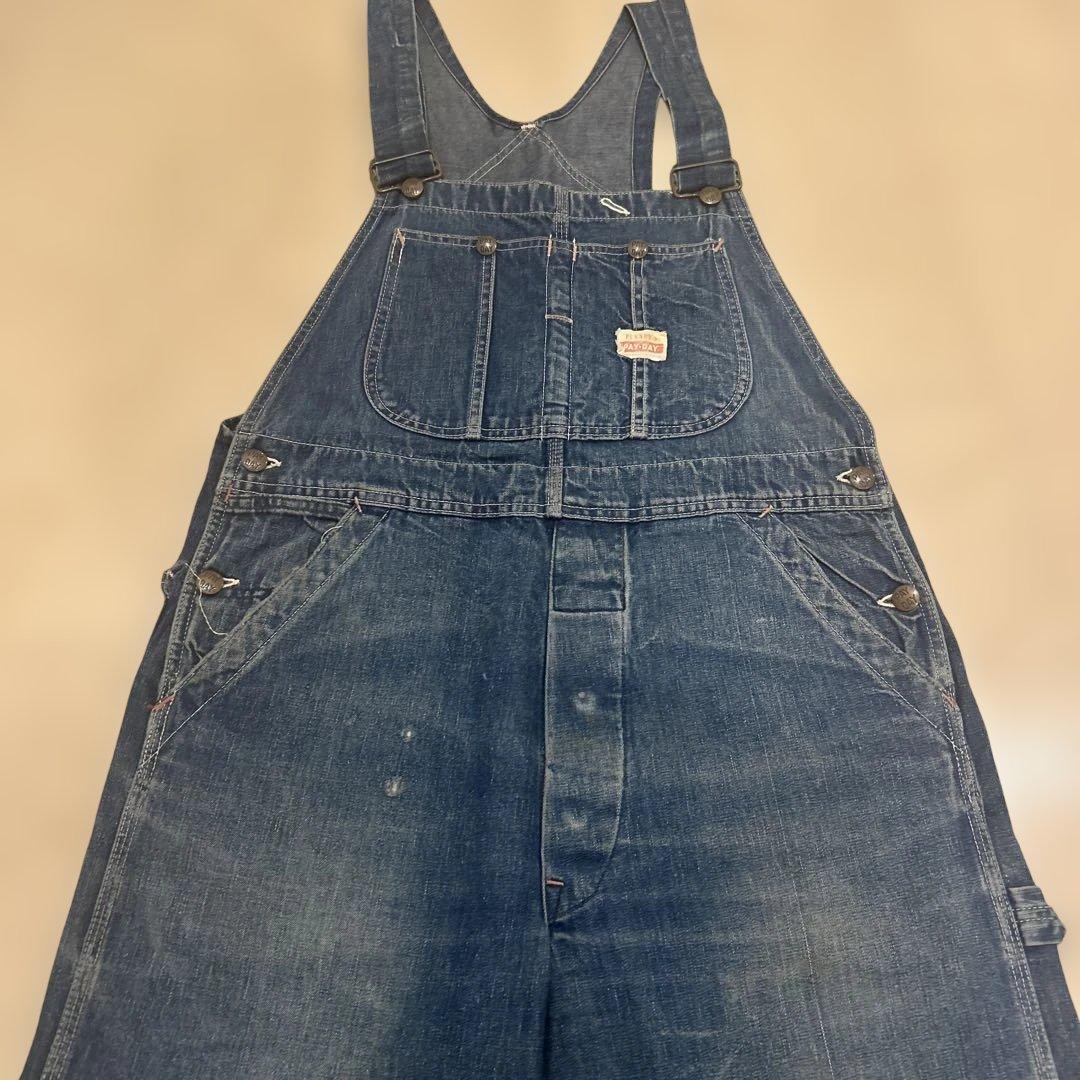 【期間限定】PAYDAY 50's〜60'sオーバーオール　インディゴ