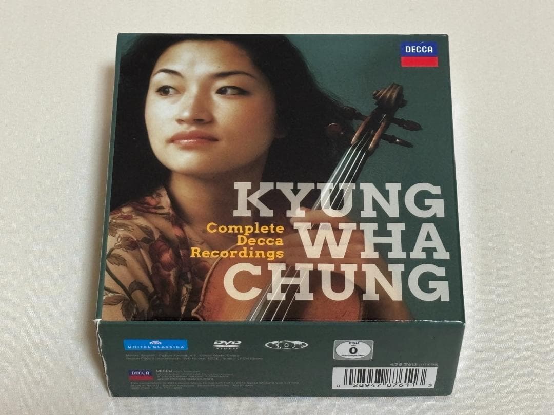 チョン・キョンファ　デッカ録音全集 CD19枚＋DVD1枚組