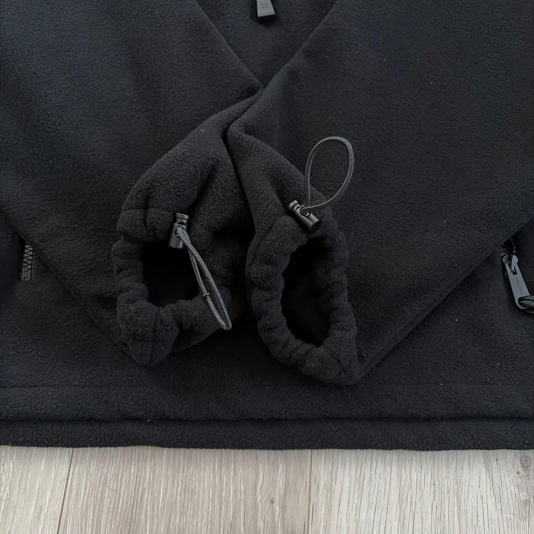 タグ付き　miumiu コットンフリース ジップスウェットシャツ XS