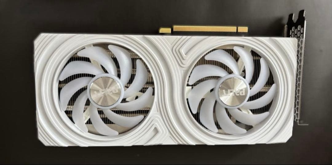 グラフィックボード・グラボ・ビデオカード palit RTX4060ti White