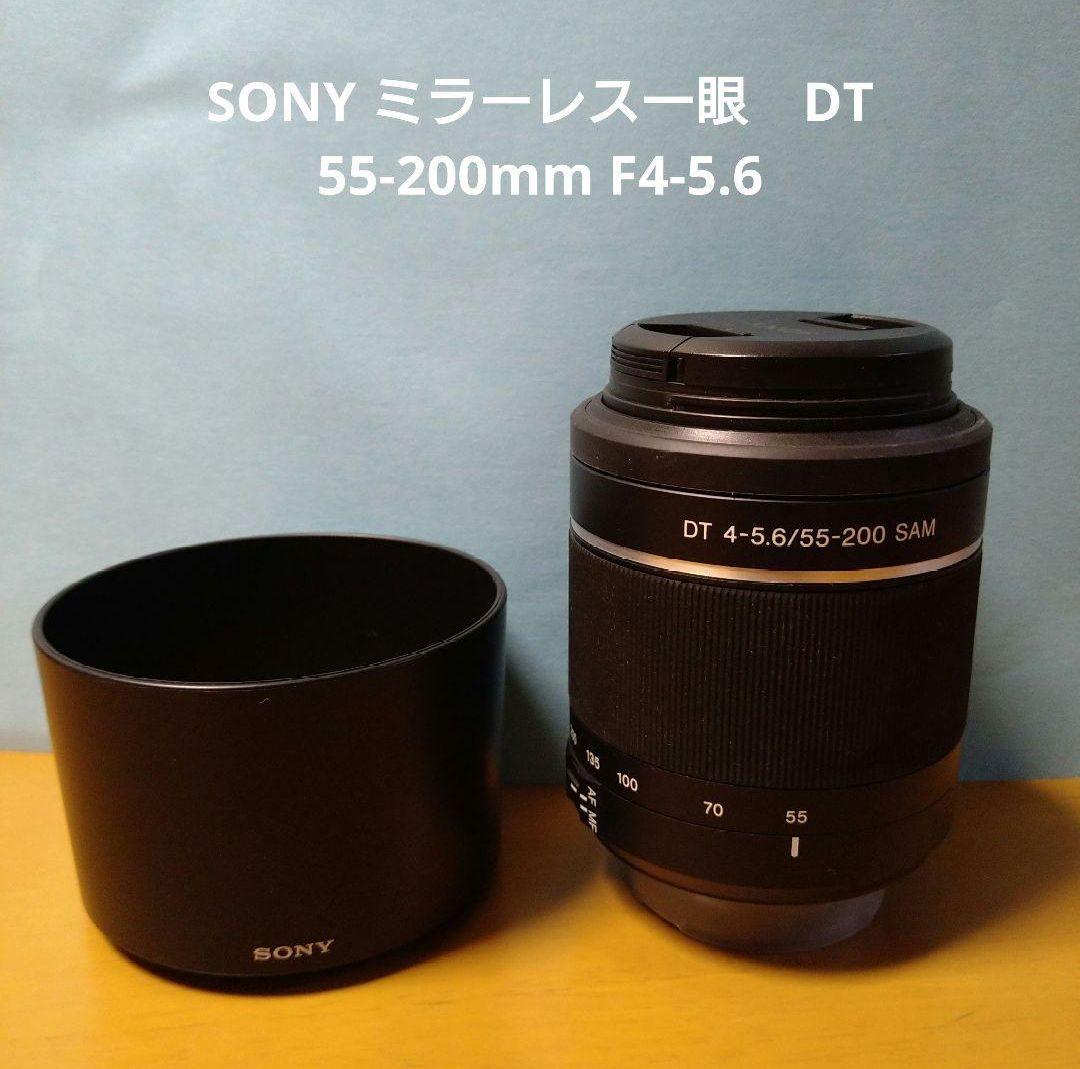 SONY ミラーレス一眼　DT 55-200mm F4-5.6