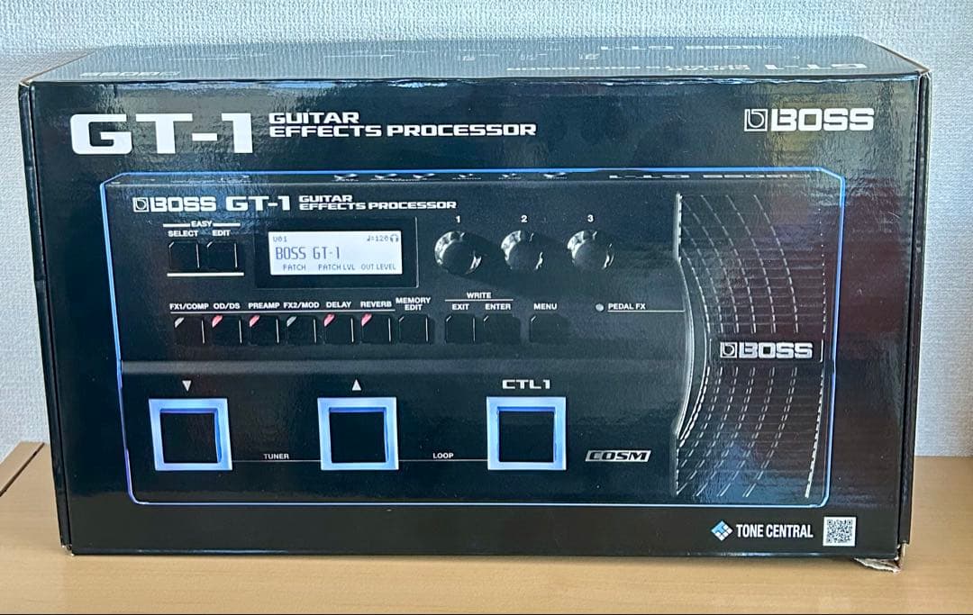 BOSS GT-1 ギター マルチエフェクター 純正アダプター付き