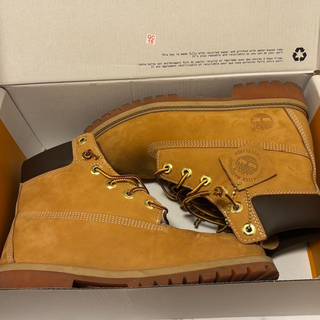 Timberland プレミアム6インチ　ウォータープルーフ　ヌバック