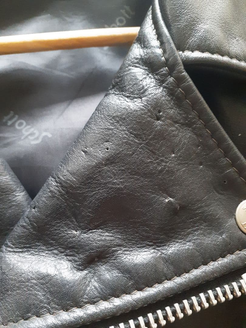 希少 Schott 125 ダブルライダース ブラック　40