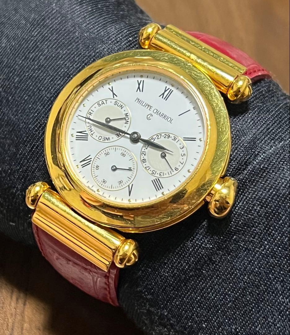 【値下げ】PHILIPPE CHARRIOL シャリオール コロンブス 時計