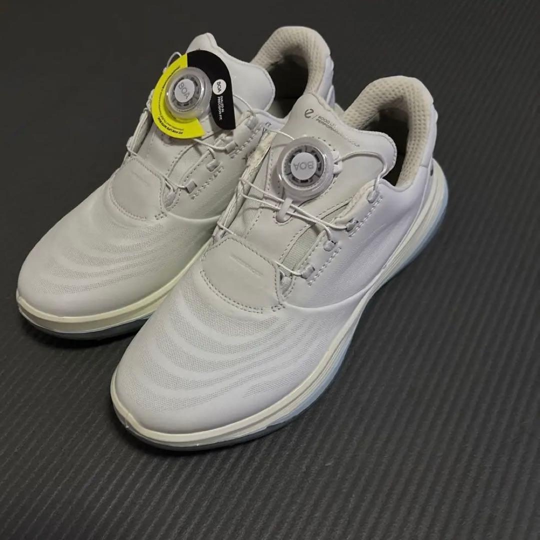 訳あり/未使用エコーゴルフ シューズ レディース ボア LT1 BOA