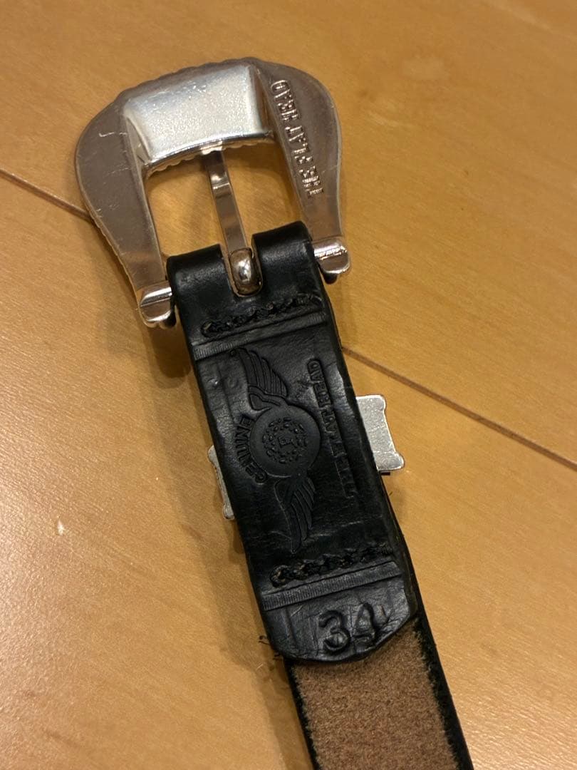 H*6様 フラットヘッド☆ウエスタンベルト☆34インチ
