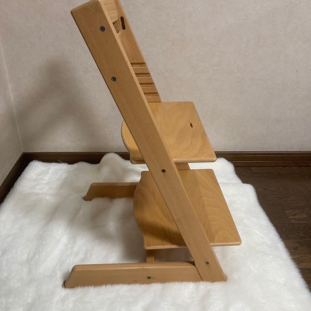 STOKKE　TRIPP TRAP　高さ調整イス　ナチュラル　シリアル4