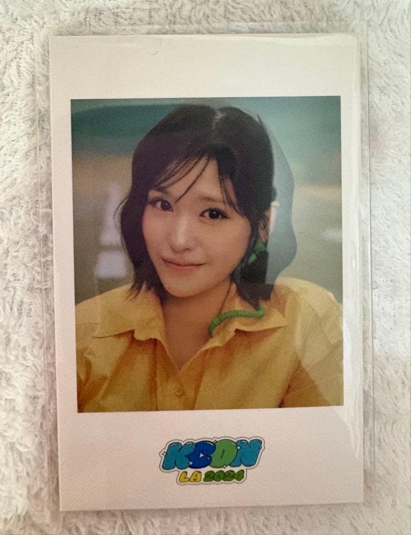 ME:I トレカ 石井蘭 KCON LA ポラロイド　正規品
