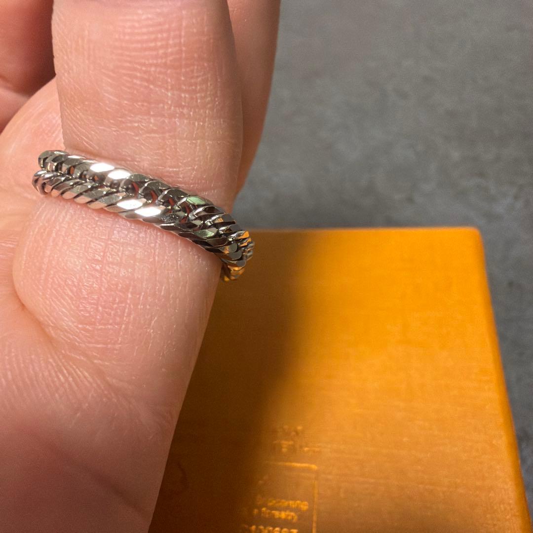 プラチナチェーンリング　21号　最安値