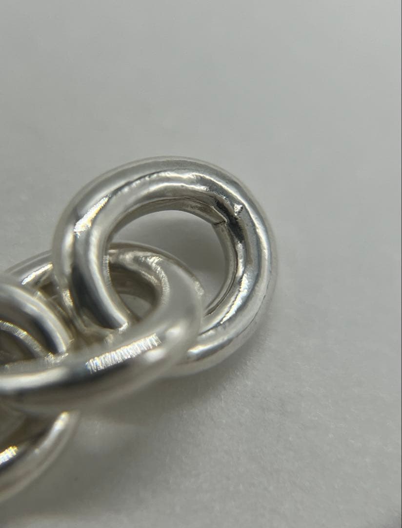 ティファニー TIFFANY ドーナツチェーンブレスレット1837カデナチャーム