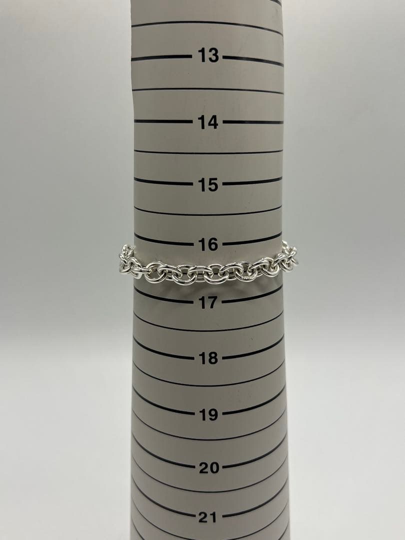 ティファニー TIFFANY ドーナツチェーンブレスレット1837カデナチャーム