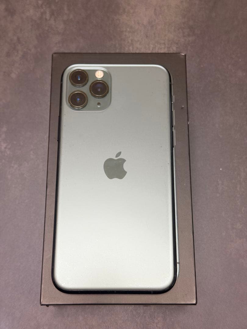 iPhone11PRO 64GB ミッドナイトグリーン美品