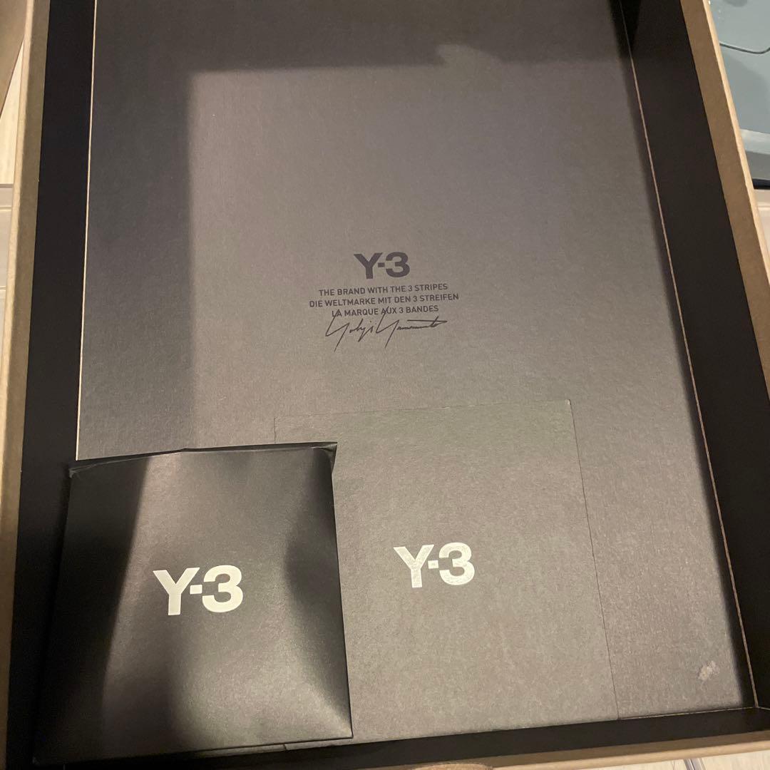 Y-3 REGU LEATHER ブラックスニーカー