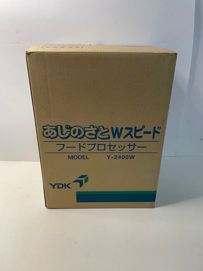 未使用品 あじのさとWスピードフードプロセッサー Y-2400W