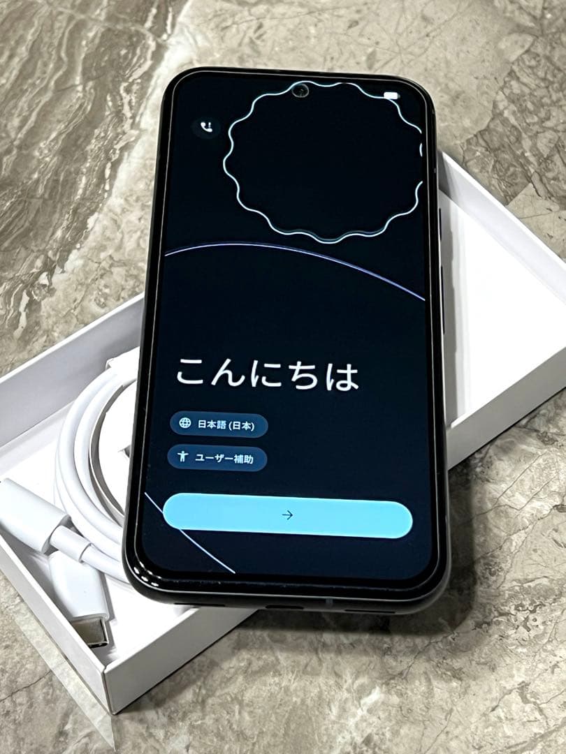 Google Pixel 8a 本体 黒 使用期間4日程 不具合なし