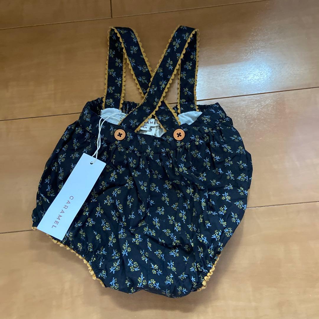 最終値下げ　新品　caramel ロンパース　ブルマ　6m