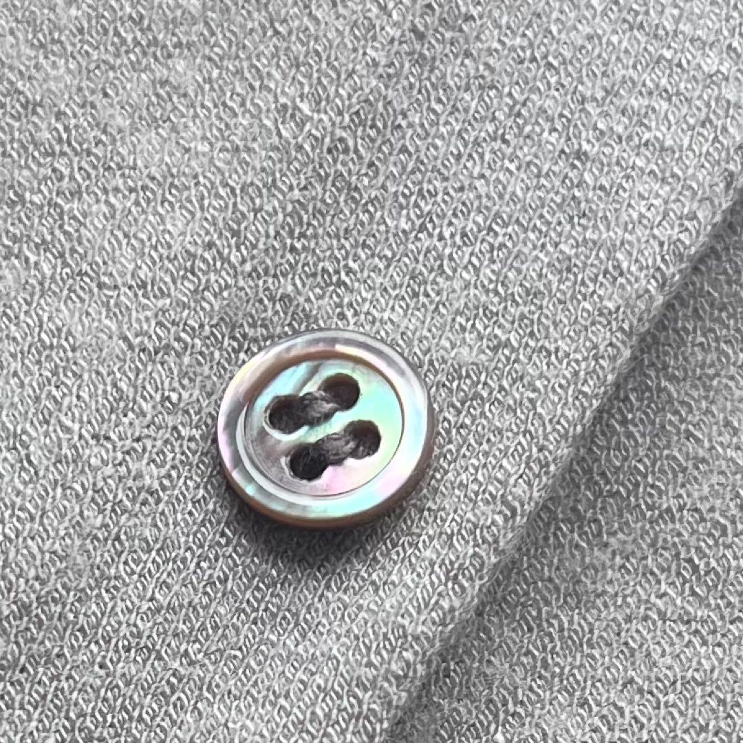 FOXEY NY 40 シェルボタン？ カーディガン