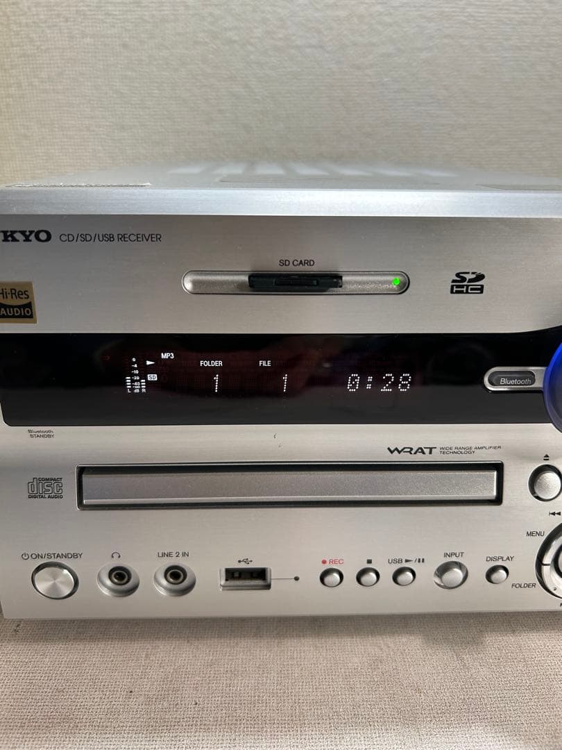 15B整備ONKYO NFR-7TX ハイレゾ対応 CD/SD/USBレシーバ
