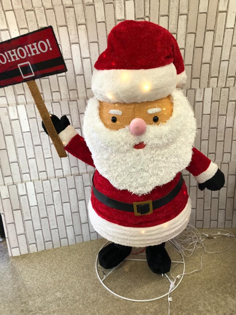 サンタとそのともだちのLEDライト♡イルミネーションサンタトナカイ4体