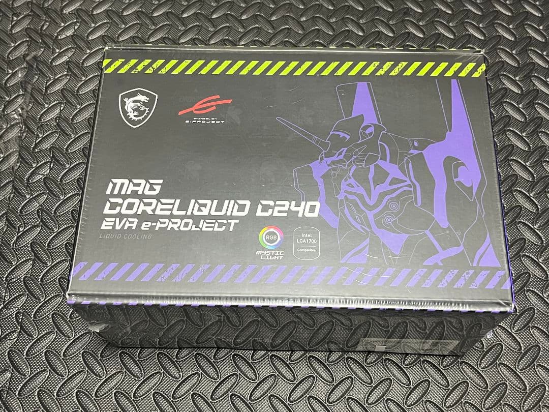 PC用ファン・クーラー MSI MAG CORELIQUID C240 EVA e-PROJECT