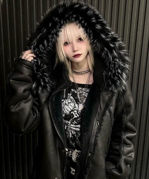 ス*ン様 FUGA / フーガ サンプル 男女用 ファー 付き ムートンN2B