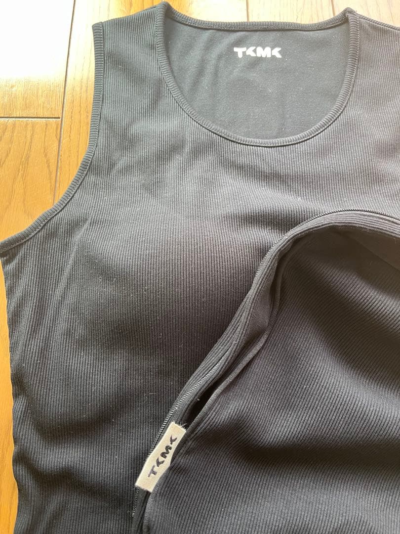 【はなママ】未使用タキマキ　ラウンジウエア　タンクトップ&ポーチ