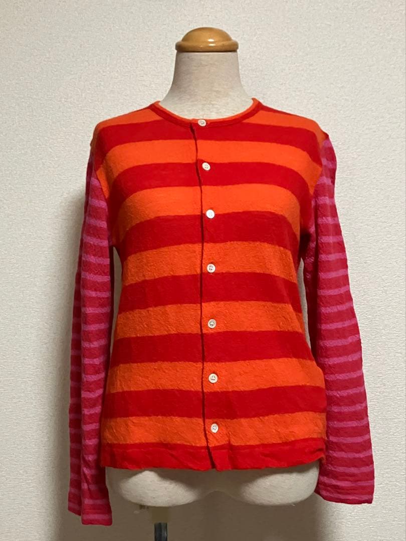 tricot COMME des GARÇONS ストライプカーディガン