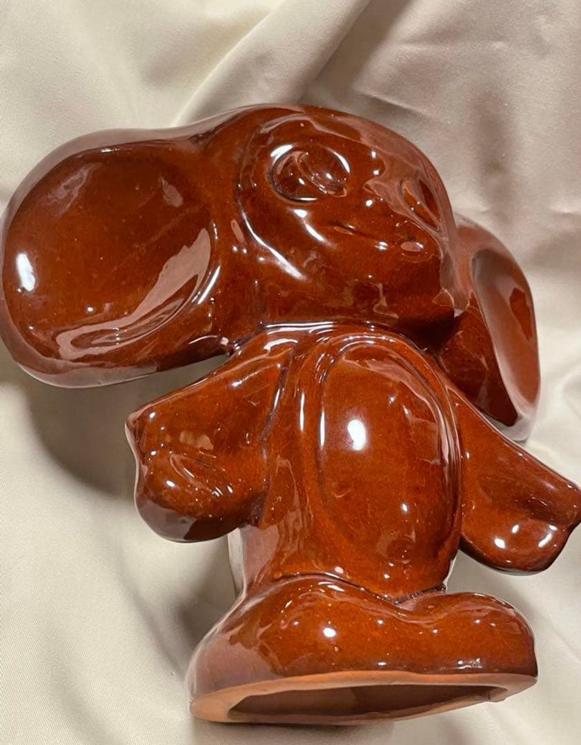 おまとめ2点。ソビエト　ヴィンテージ 大きなチェブラーシカの陶器　長期保存