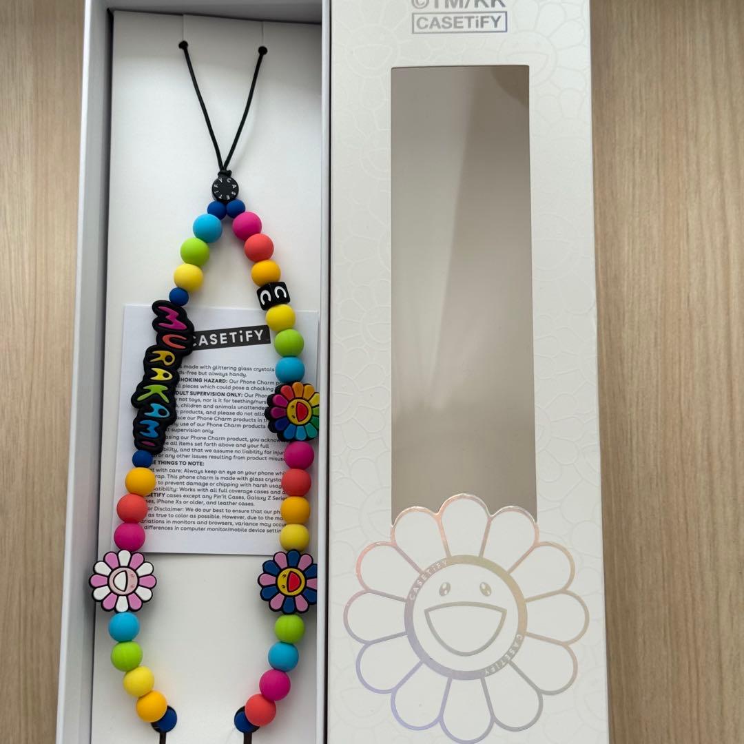 【新品未使用品】村上隆CASETiFYホストラップ & チャーム