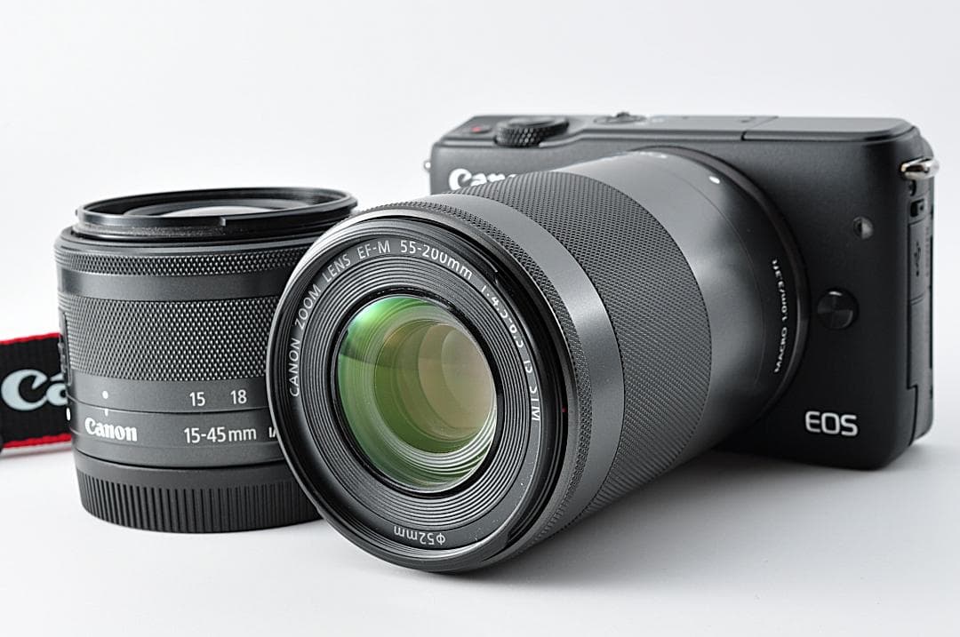 CANON キャノン EOS M10 ブラック ダブルレンズキット #1243