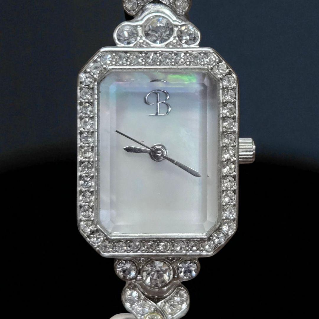 現行品✨稼働✨ブリラミコ GRACE DOUBLE スワロ 腕時計 クォーツ