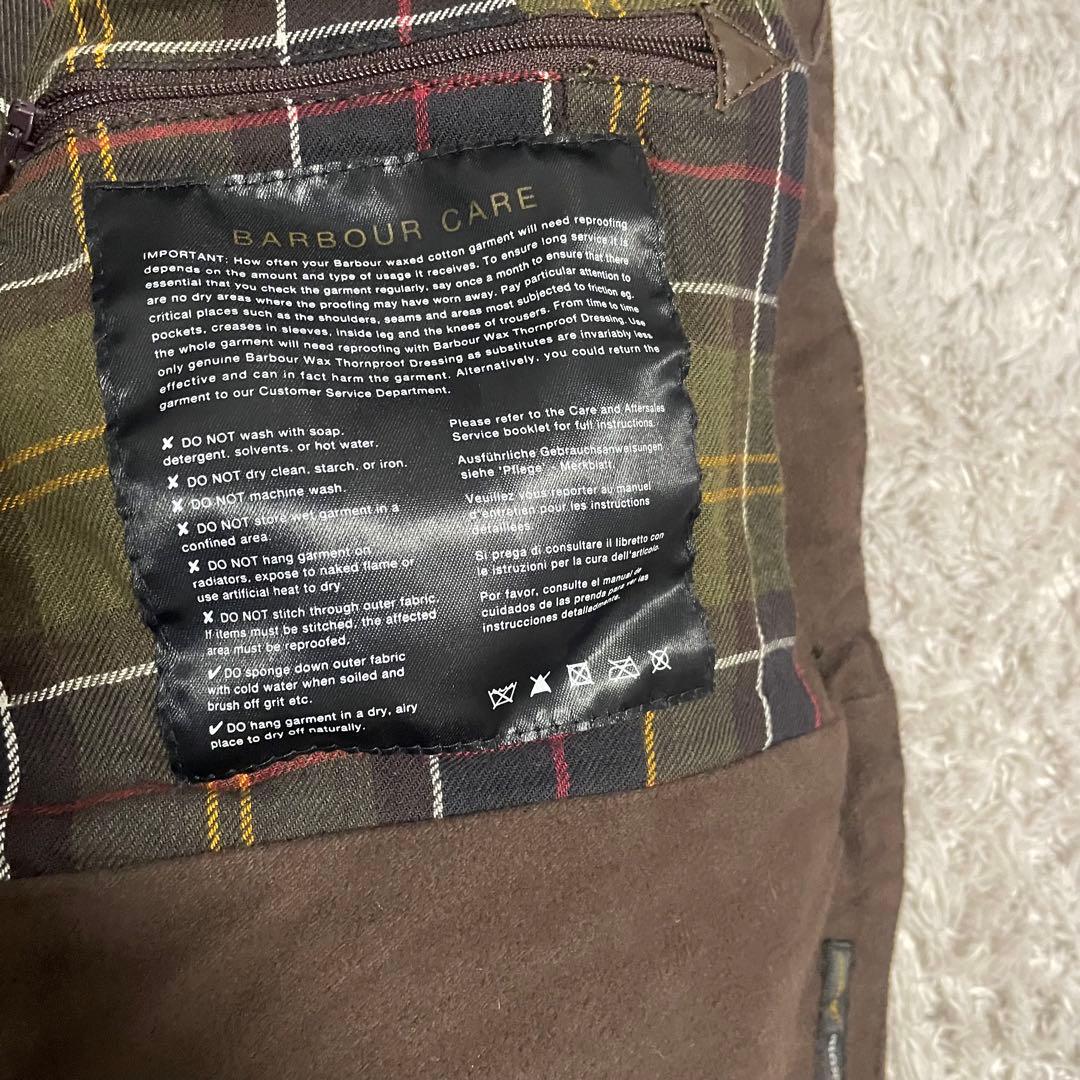 barbour short shaped peplum オイルドジャケット