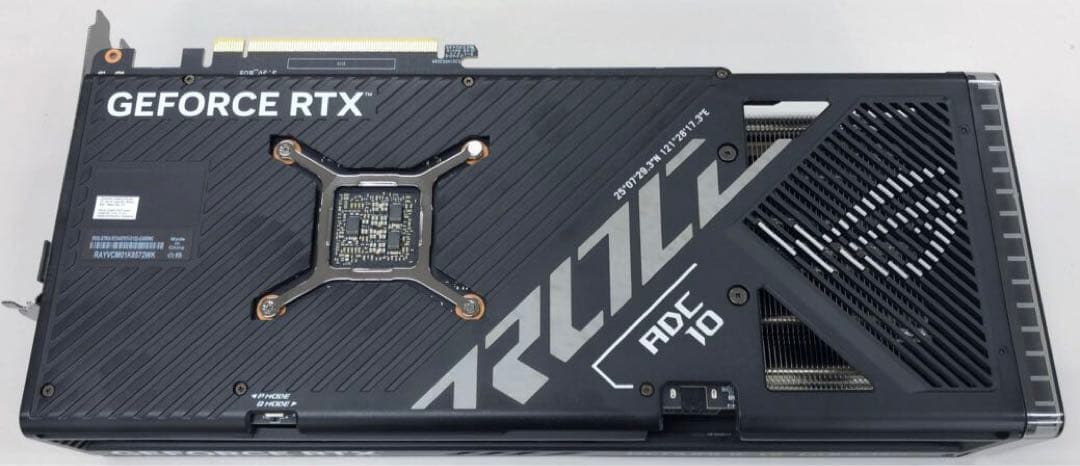 グラフィックボード・グラボ・ビデオカード ROG Strix Gaming GeForce RTX 4070 Ti