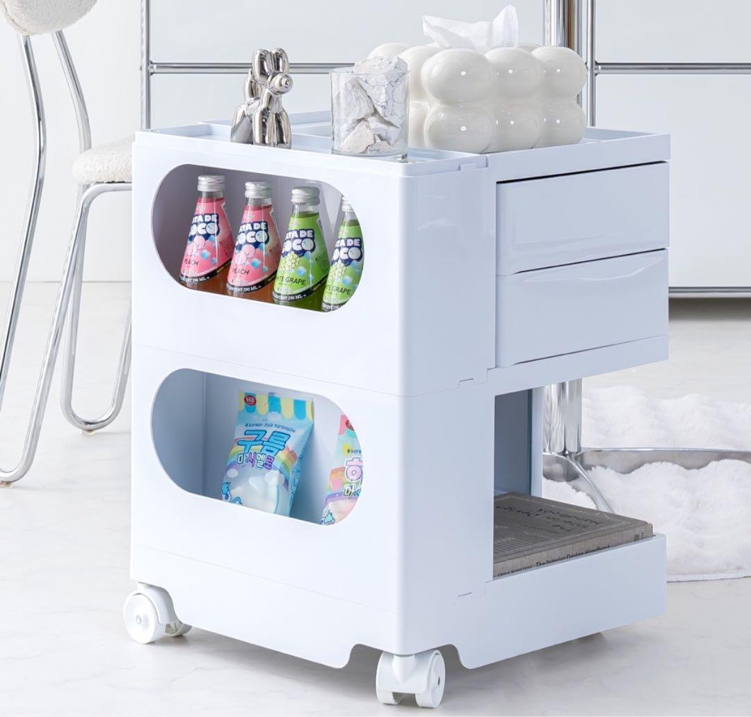 キャスター付きワゴン smoo gone 回転式