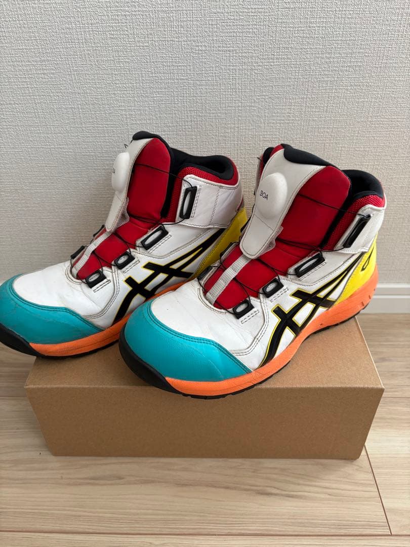 ASICS ウィンジョブ 安全靴 BOA 限定カラー】 サイズ：26cm