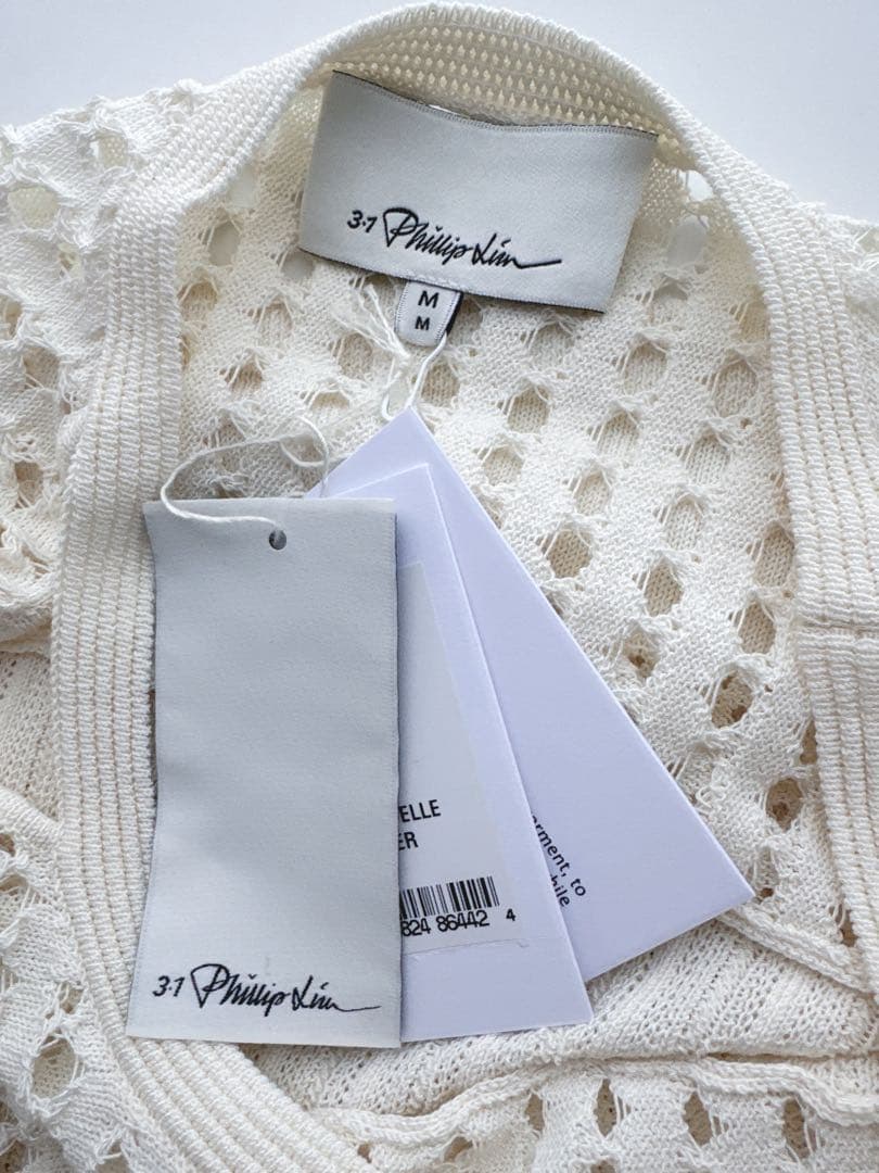 【新品】3.1 Phillip Lim ホワイト 長袖ニット