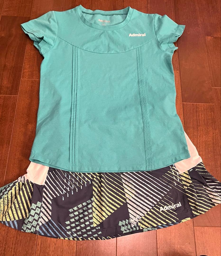 ⭐︎美品アドミラル上下TシャツスコートＭＬセット
