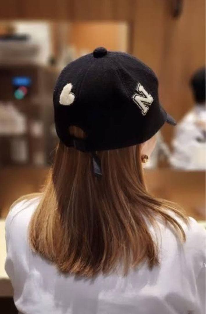 ELLESHOP限定♡LUDLOW ラドロー　キャップ　ブラック　ロンハーマン