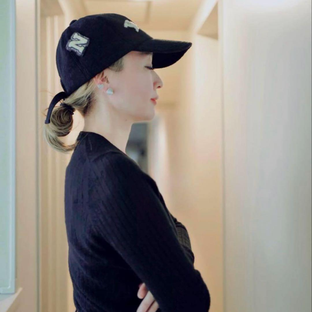 ELLESHOP限定♡LUDLOW ラドロー　キャップ　ブラック　ロンハーマン