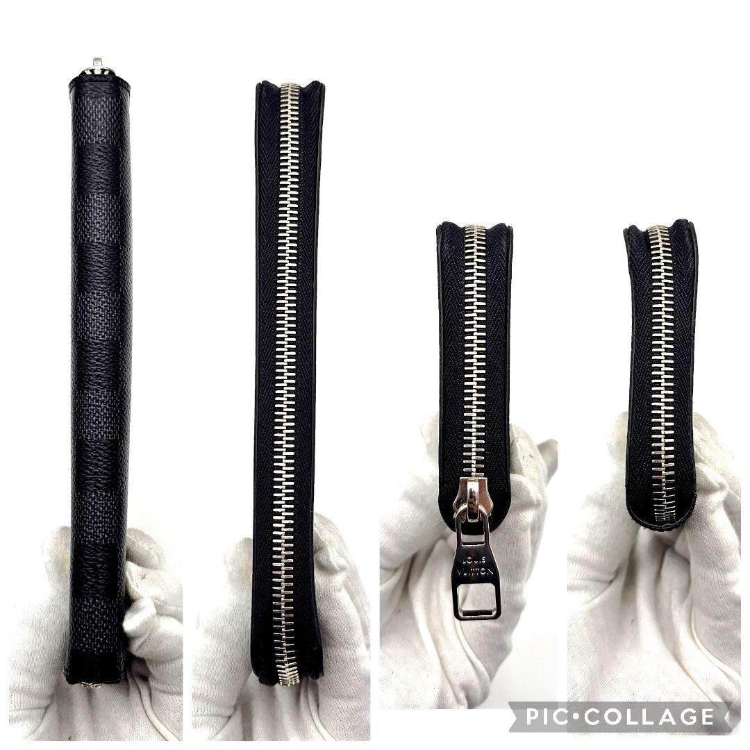 ルイヴィトン　ジッピーウォレット　長財布　ヴェルティカル　ダミエグラフィット
